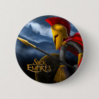 Stick Empires - Speartan 6 Cm Round Badge