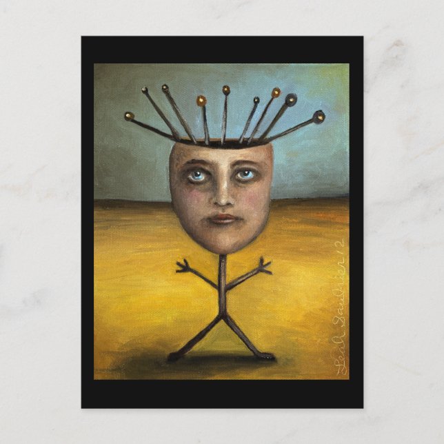 Stick Figure 1 Postcard (Front)