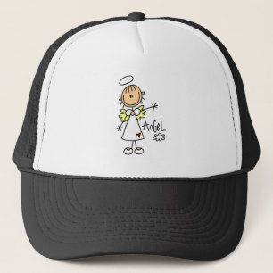 Stick Figure Angel T-shirts and Gifts Trucker Hat