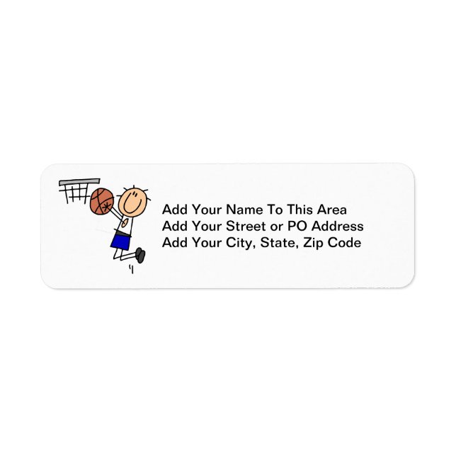 Stick Figure Basketball Sink T-shirs and Gifts (Front)