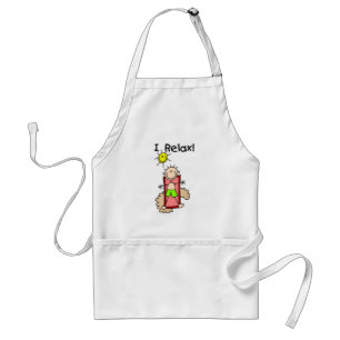 Stick Figure Boy I Relax Standard Apron