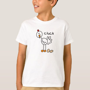 Stick Figure Chicken Tshirts and Gifts