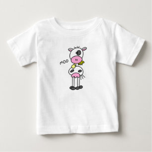 Stick Figure Cow Tshirts and Gifts