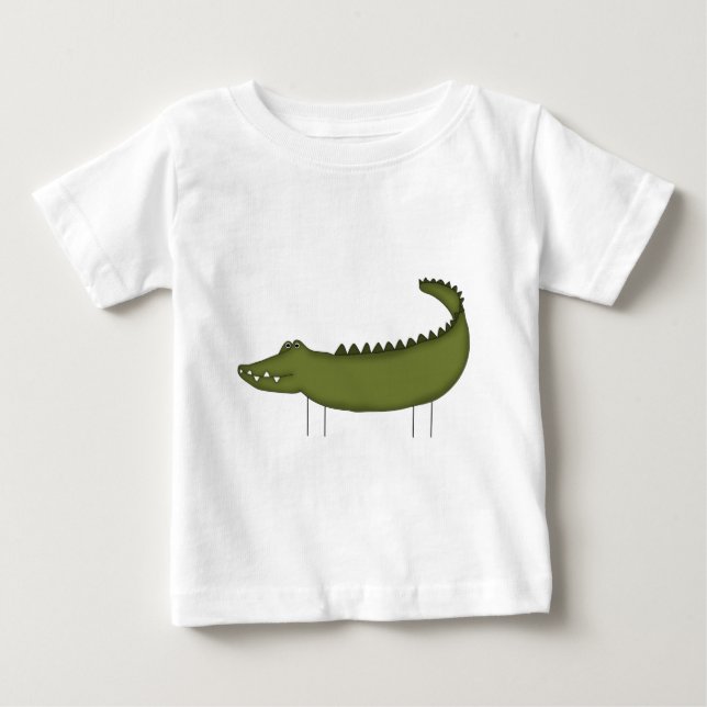 Stick Figure Crocodile tshirts and Gifts (Front)