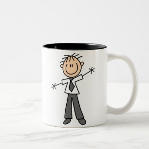 Stick Figure Dad Mug