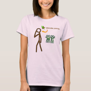 Stick Figure Doodiepants T-Shirt