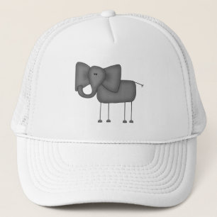 Stick Figure Elephant Tshirts and Gifts Trucker Hat