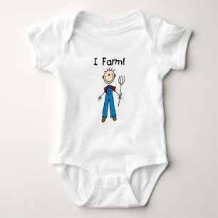 Stick Figure Farmer Tshirts and Gifts