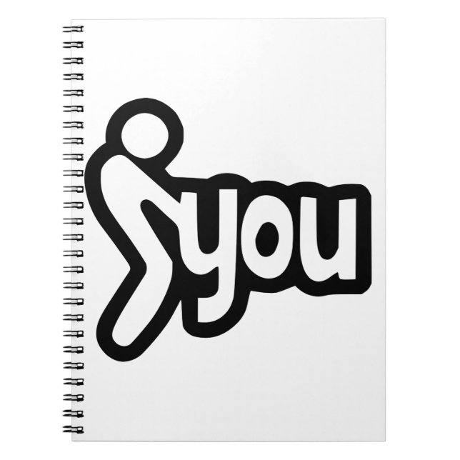 Stick Figure Fing Screw You  #USAPatriotGraphics Notebook (Front)