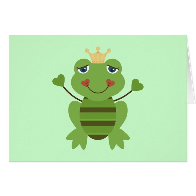 Stick Figure Frog Prince (Front Horizontal)