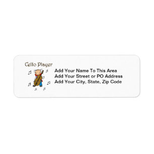 Stick Figure Girl Cello Player T-shirts and Gifts