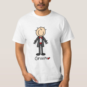 Stick Figure Groom T-shirts and Gifts