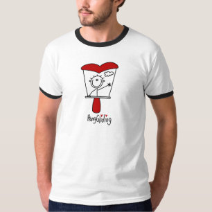 Stick Figure Hang Gliding Tshirts and Gifts