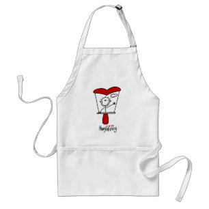 Stick Figure Hang Gliding Tshirts and Gifts Standard Apron
