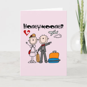 Stick Figure Honeymooner T-shirts and Gifts Card