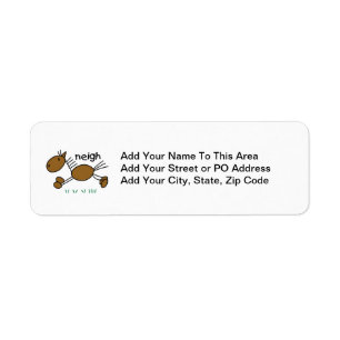 Stick Figure Horse T-shirts and Gifts