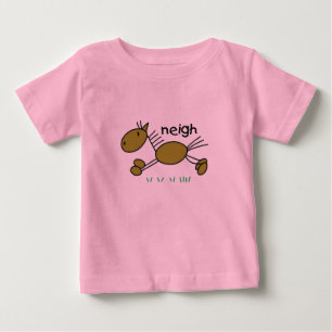 Stick Figure Horse Tshirts and Gifts