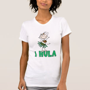 Stick Figure I Hula T-shirts and Gifts