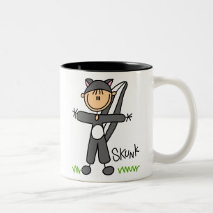 Stick Figure In Skunk Suit Mug
