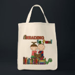Stick Figure Kids Reading is Fun Tote Bag<br><div class="desc">A stick figure boy and girl,  books,  a book worm,  and text that reads "Reading is fun!" on reading theme T-shirts,  mugs,  cards,  stickers,  tote bags,  keychains,  buttons,  magnets,  ornaments,  and other items great for anyone who loves reading and books!</div>