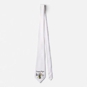 Stick Figure Male Trumpet Player T-shirts and GIft Tie