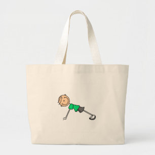 Stick Figure Push Ups Bag