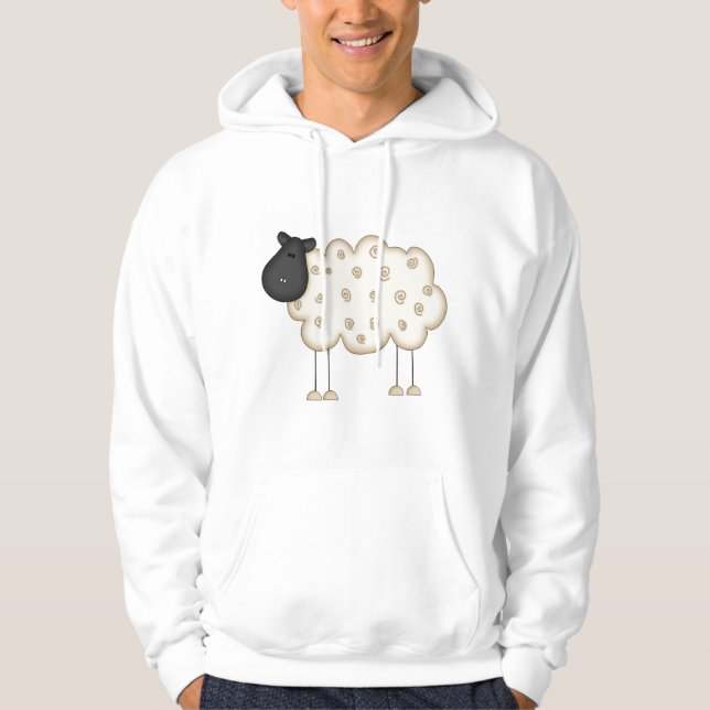 Stick Figure Sheep tshirts and Gifts (Front)