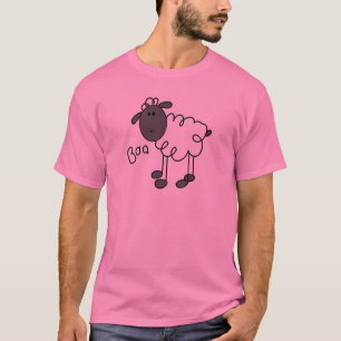Stick Figure Sheep Tshirts and Gifts