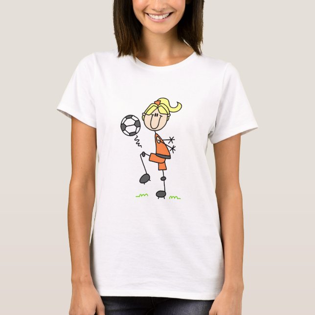 Stick Figure Soccer Tshirts and Gifts (Front)