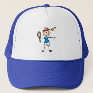 Stick Figure Tennis Hat
