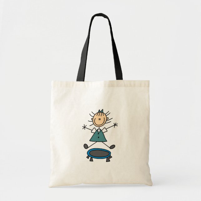 Stick Figure Trampoline Bag (Front)