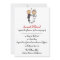Stick Figure Wedding Invitation