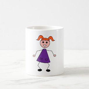 Stick Girl Coffee Mug