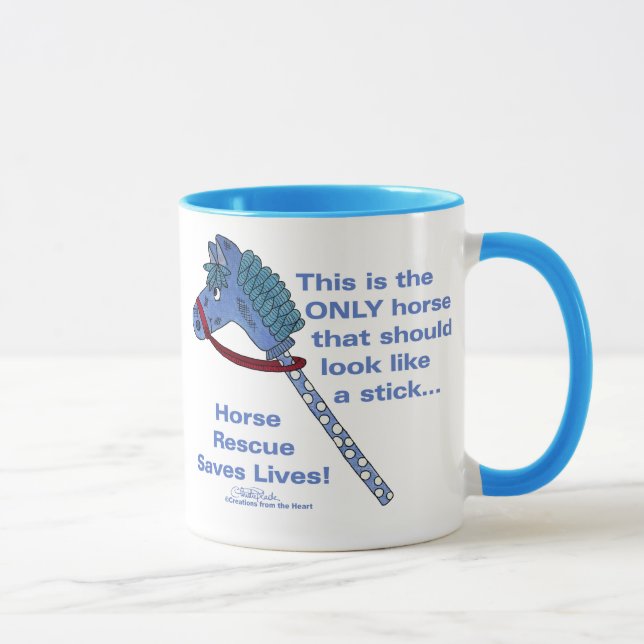 Stick Horse Mug (Right)