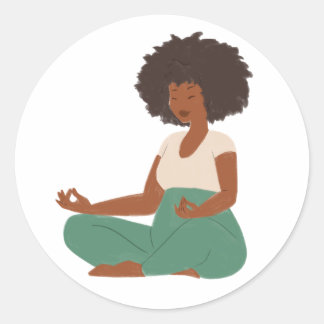 "Stick It Bold – Artistic Graphic Vinyl Sticker" Classic Round Sticker