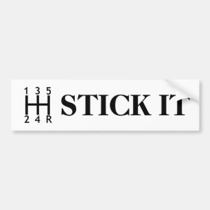 Stick It Bumper Sticker
