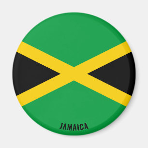 "Stick It" Charming Jamaica Patriotic Magnet