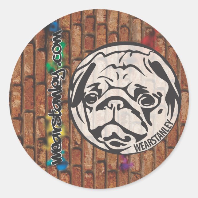 STICK IT! CLASSIC ROUND STICKER (Front)