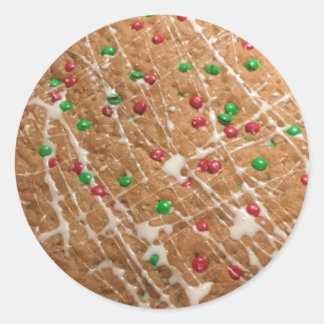 STICK IT - COOKIE PIZZA CLASSIC ROUND STICKER