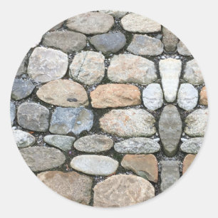 STICK IT - OLD WORLD COBBLES CLASSIC ROUND STICKER