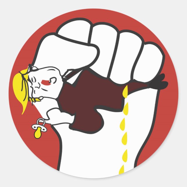 STICK IT TO TRUMP STICKER (Front)