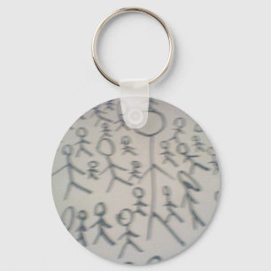Stick Men Key Ring