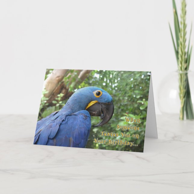 Stick out your tongue card (Front)