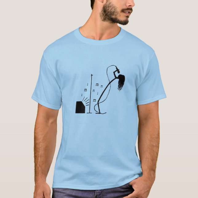 Stick Singer T-shirt (Front)