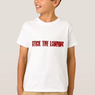Stick The Landing Kid's Ringer T T-Shirt