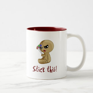 Stick this! Two-Tone coffee mug