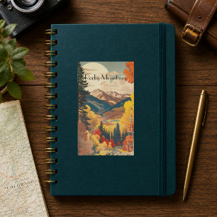Stick To Epic Mountain Views Rectangular Sticker