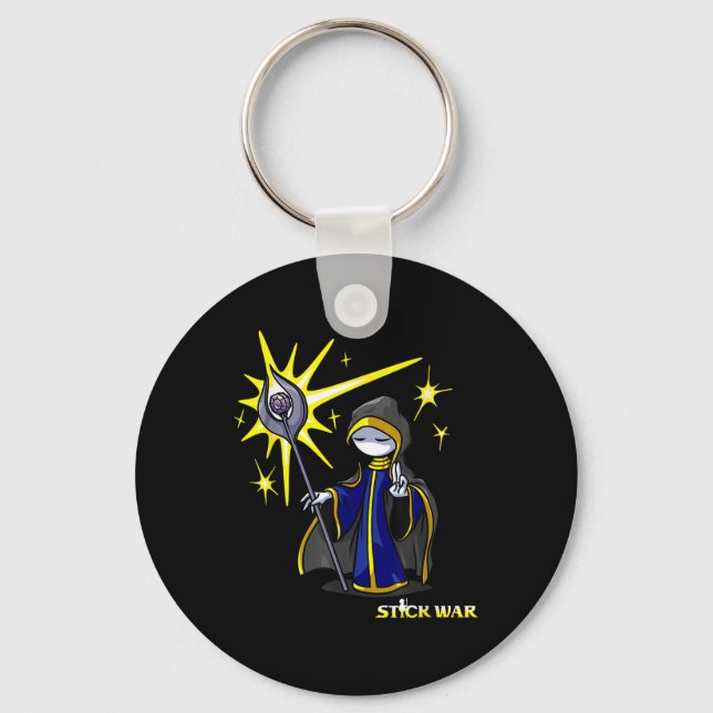 Stick War - Meric  Key Ring (Front)