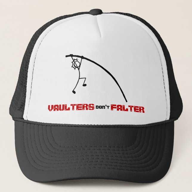 Stick With Sport Vaulters don't Falter Cap R/B (Front)