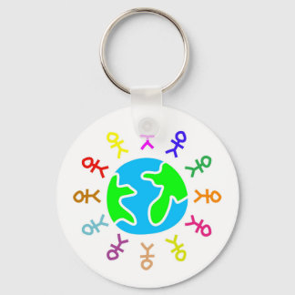 Stick World Key Ring